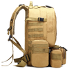 Customized Wholesale Military-themed Bags, Tactical Backpacks, Large-capacity Outdoor Climbing Backpacks, Multi-functional Camping Sets, Combined Backpacks