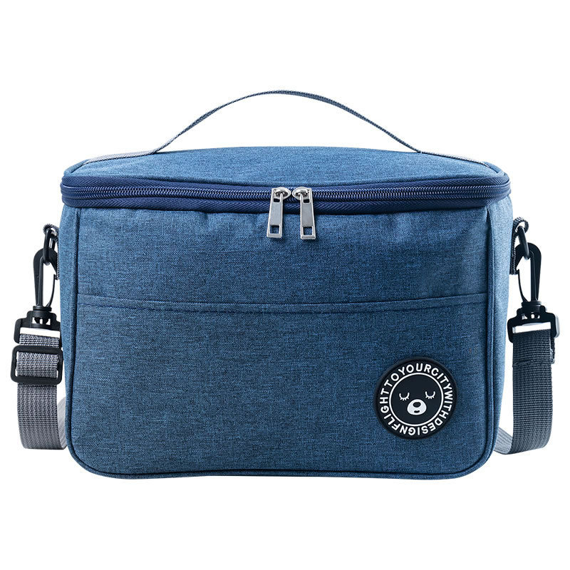 Lunch Box Handbag, Square Insulated Bag, Aluminum Foilthickened Lunch Box,office Workers Andstudents' Lunch Bag,large Capacity Picnic