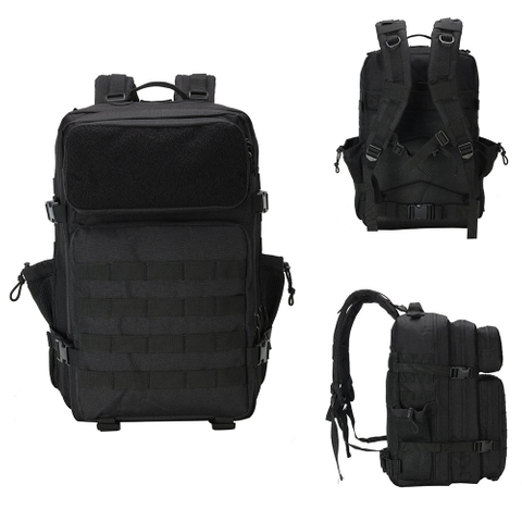 Custom Tactical Outdoor Travel Climbing Camping Mountaineering Molle Waterproof Tactical Hiking Backpack